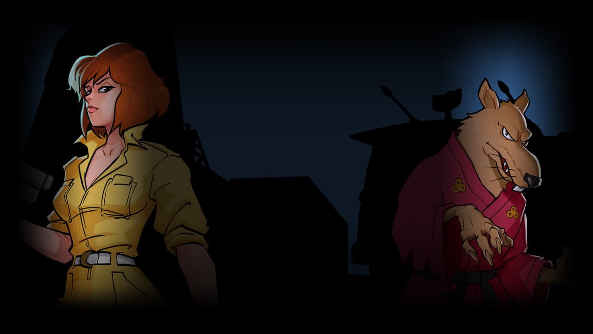 April O’Neil and Splinter