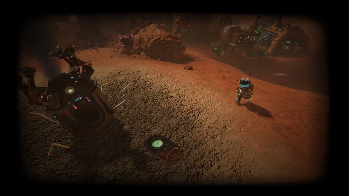 Landing Site Background