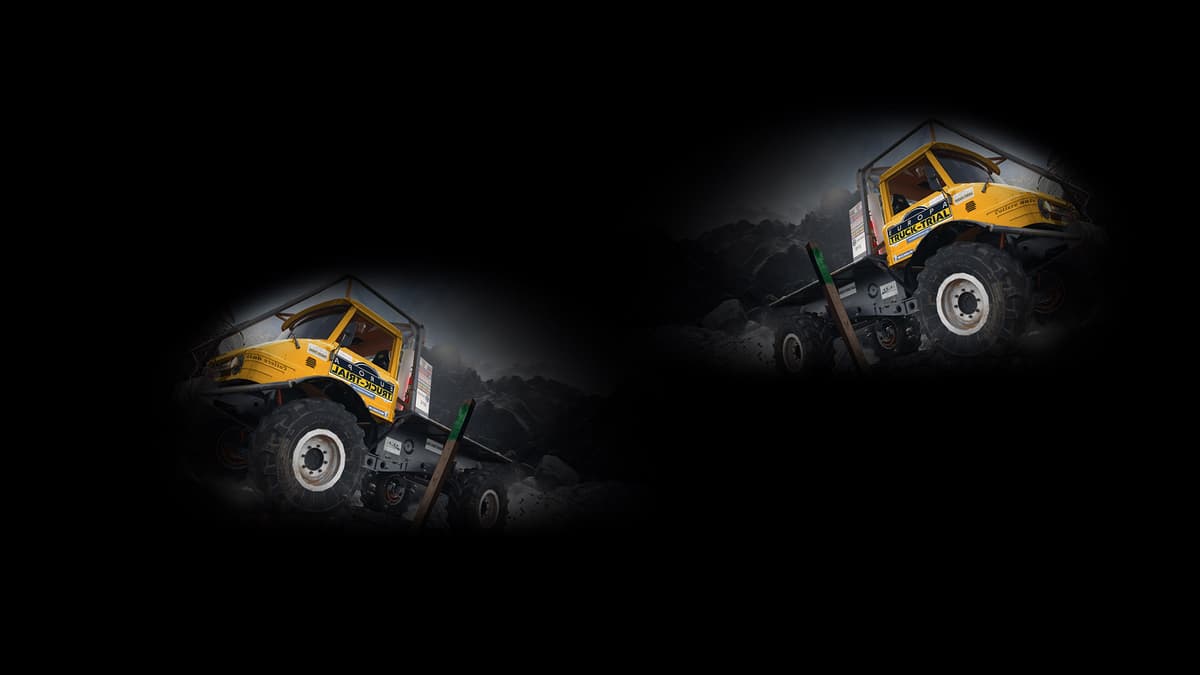 Unimog 416 Yellow Background