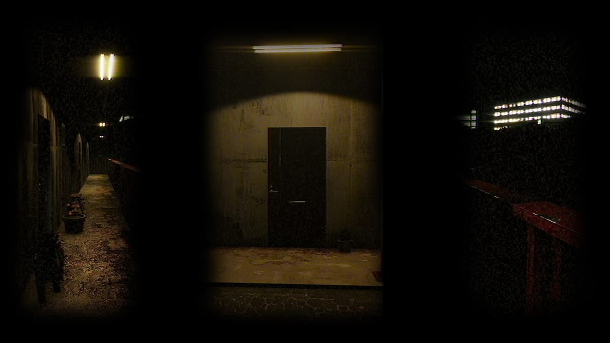 Japanese eerie apartment