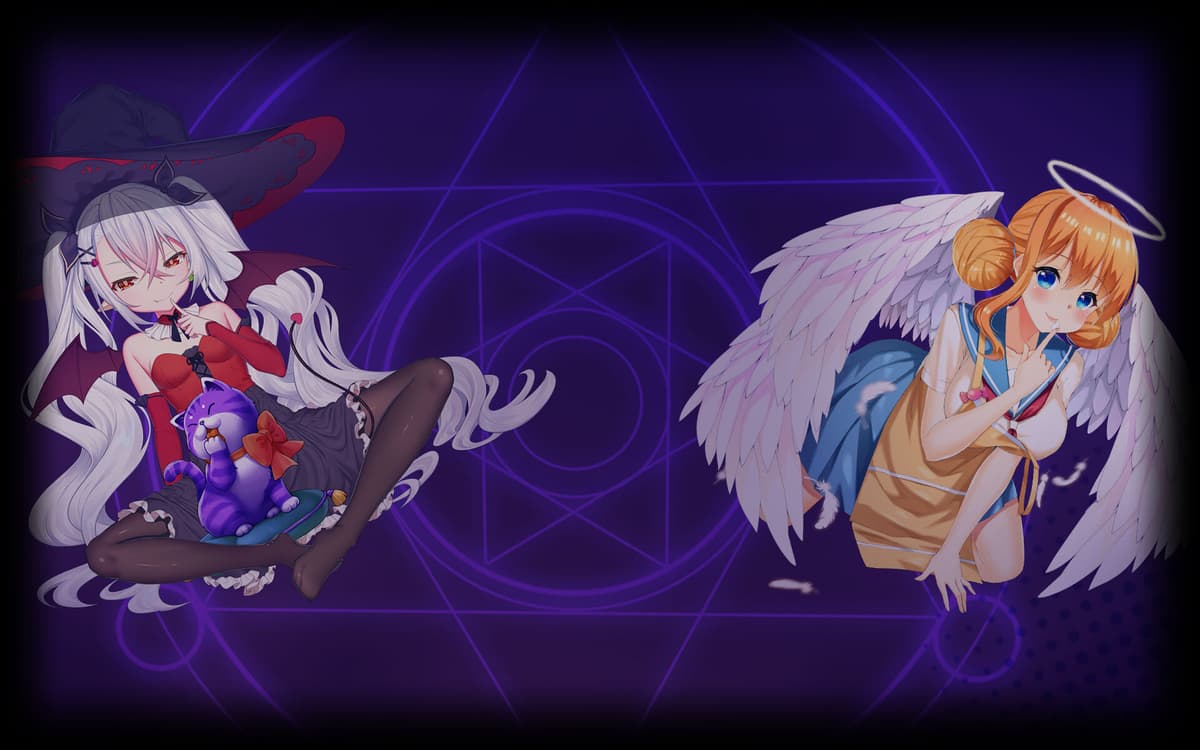 Angel and demon