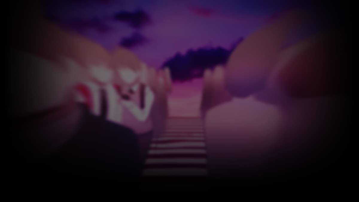 At a Crosswalk (Profile Background)