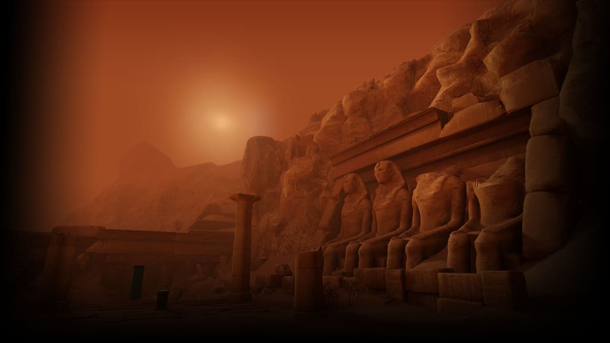 The Desert Profile Background