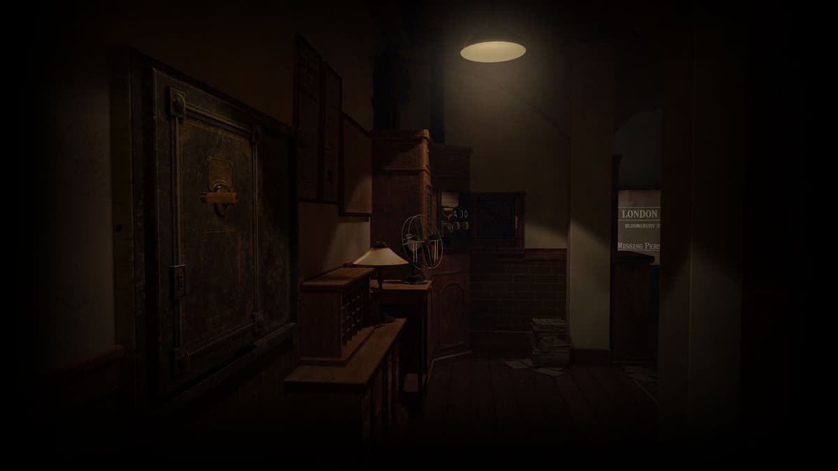 The Detective's Office Profile Background