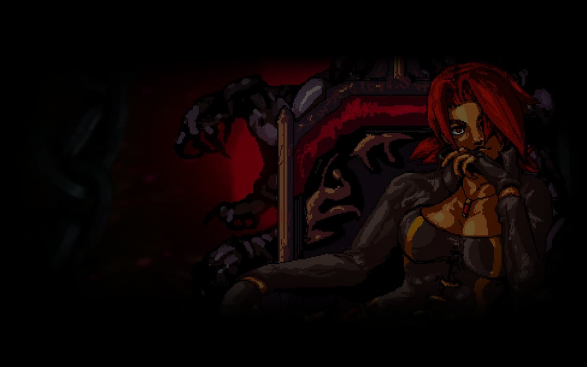 The demon girl (Profile Background)