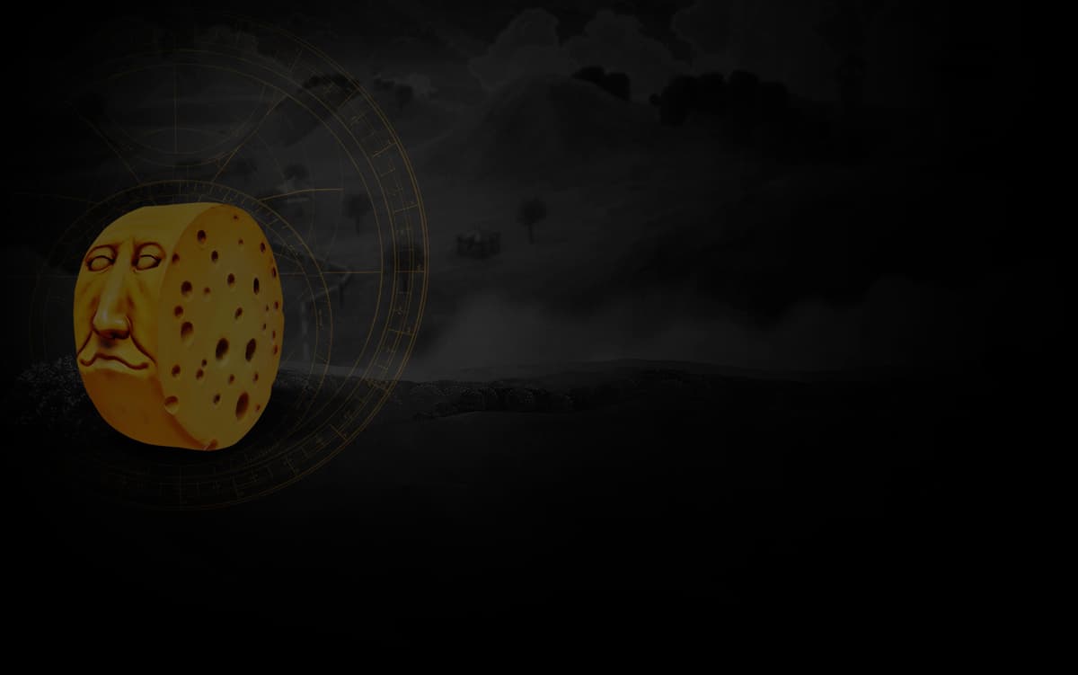Cheese Wheel Background