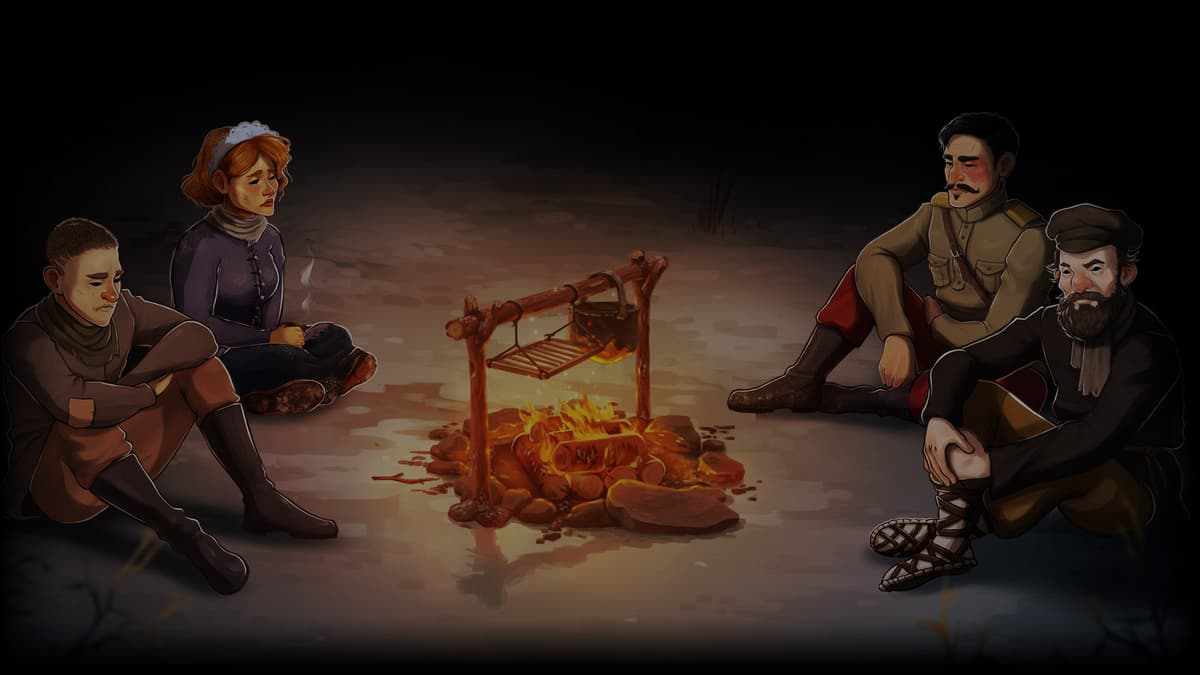 "Night campfire"