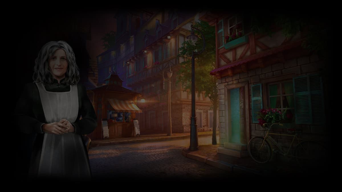 Old Woman (Profile Background)