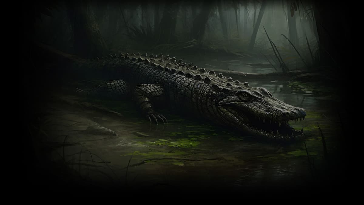 Crocodile (Profile Background)