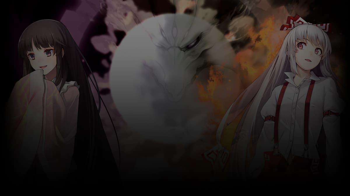 Kaguya and Mokou