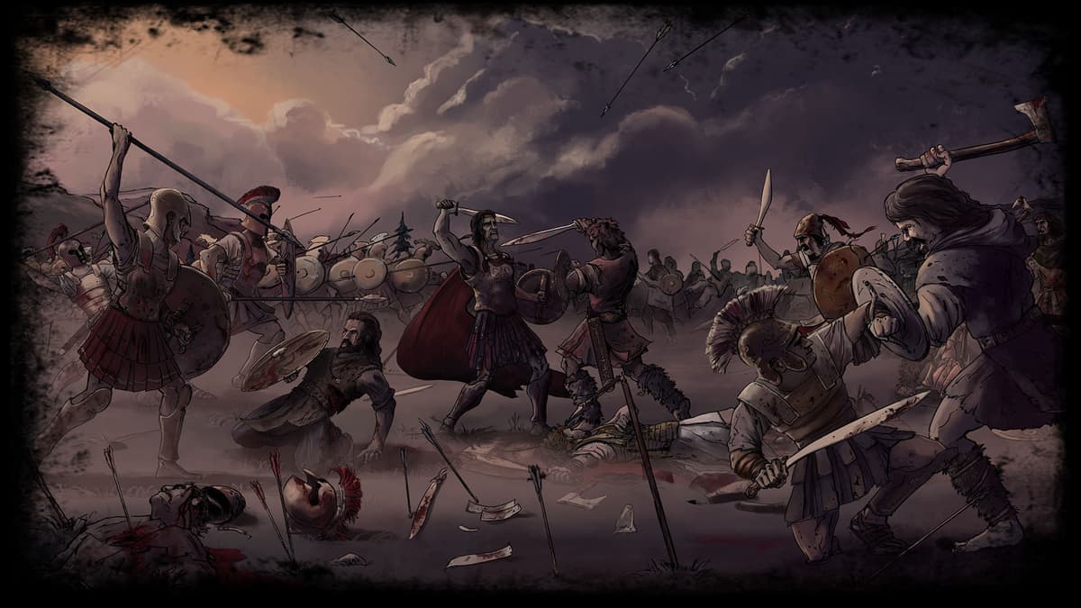 Battle background