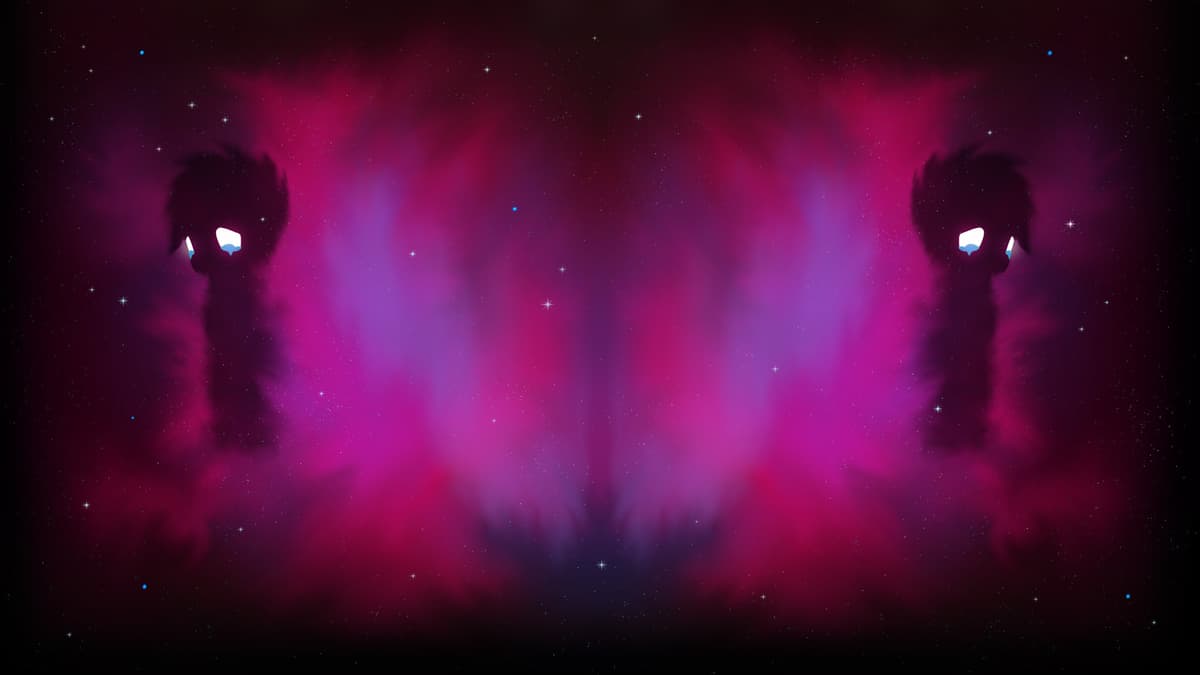 Seen Nebula Red