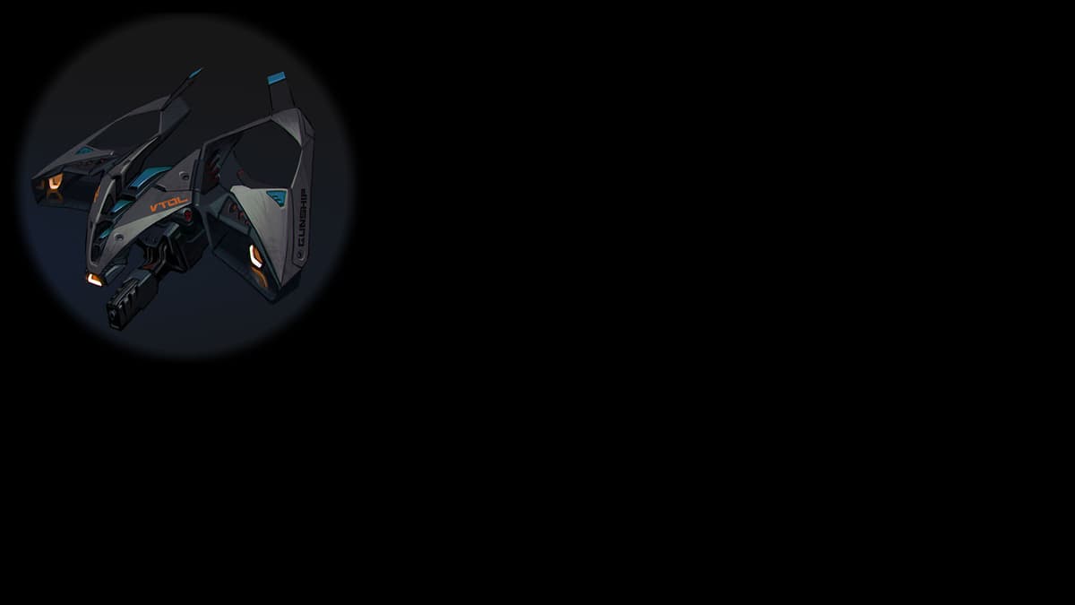 VTOL Attack Drone