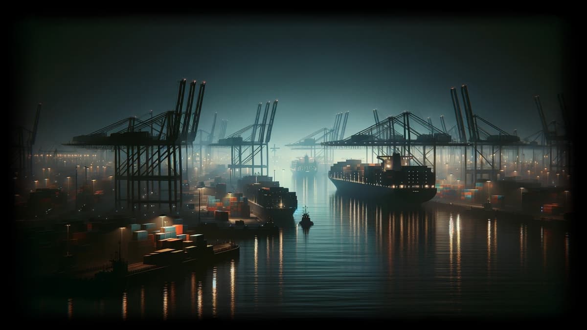 Harbour at Night