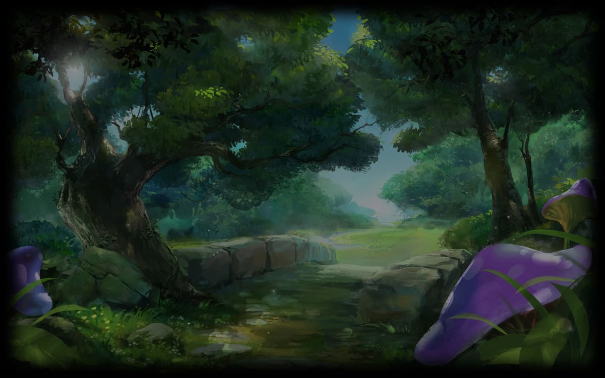 Rune Girl - Forest park