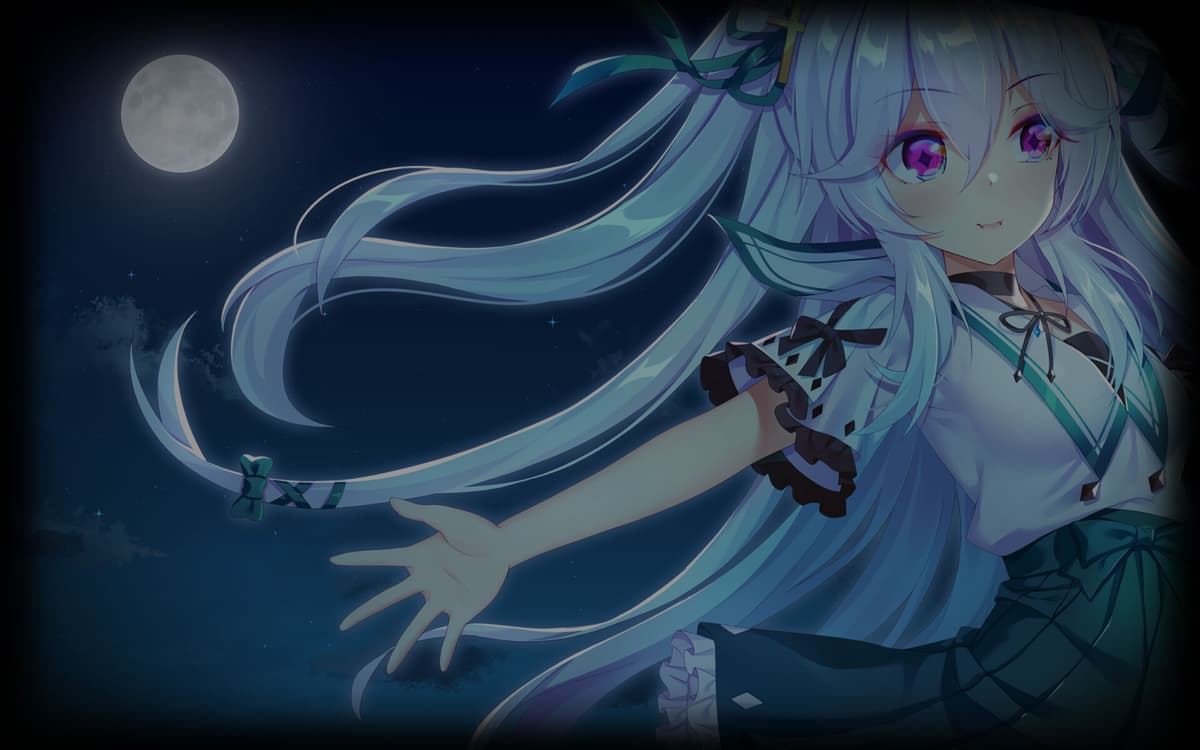 Yella under the full moon