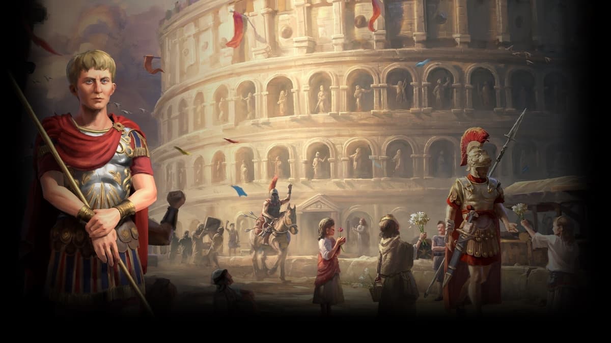 Civ VII Caesar + Rome