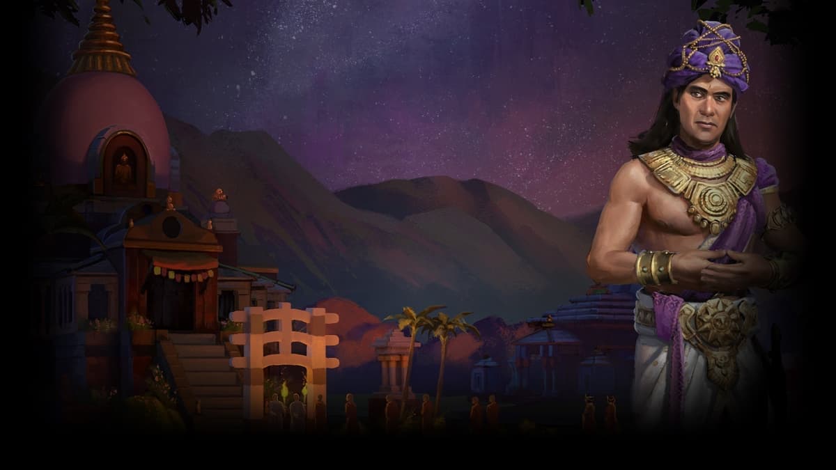 Civ VII Ashoka + Maurya India
