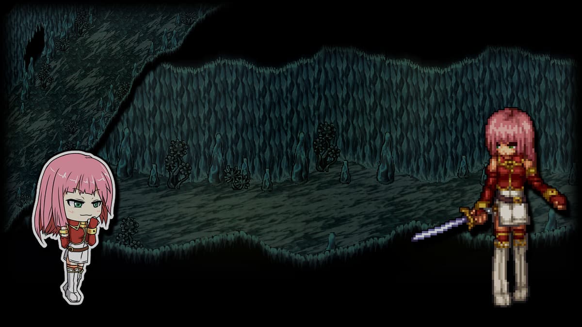 Marika at the Ice Cave