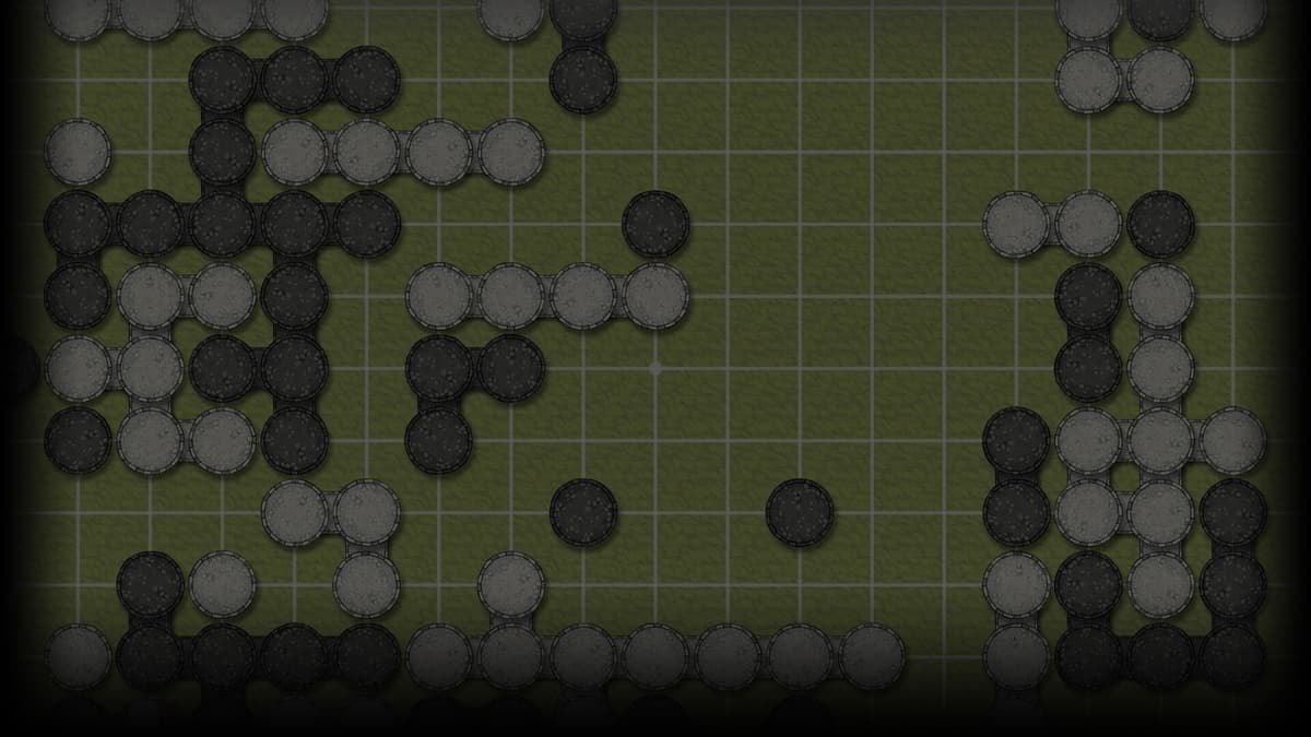 Grass Castle Board Background