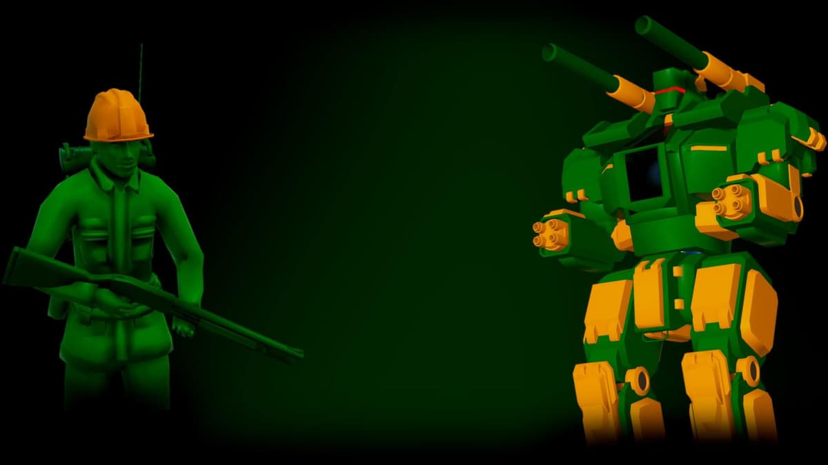 Attack on Toys: Green Army Background