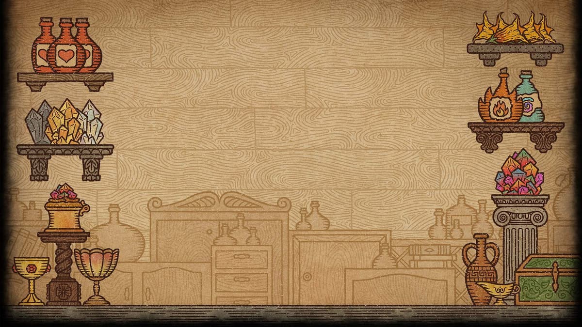 Shelves and Decor