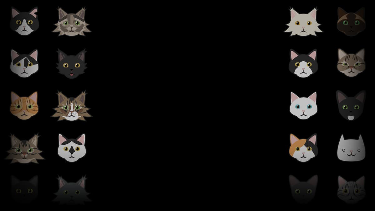 Columns of Cats