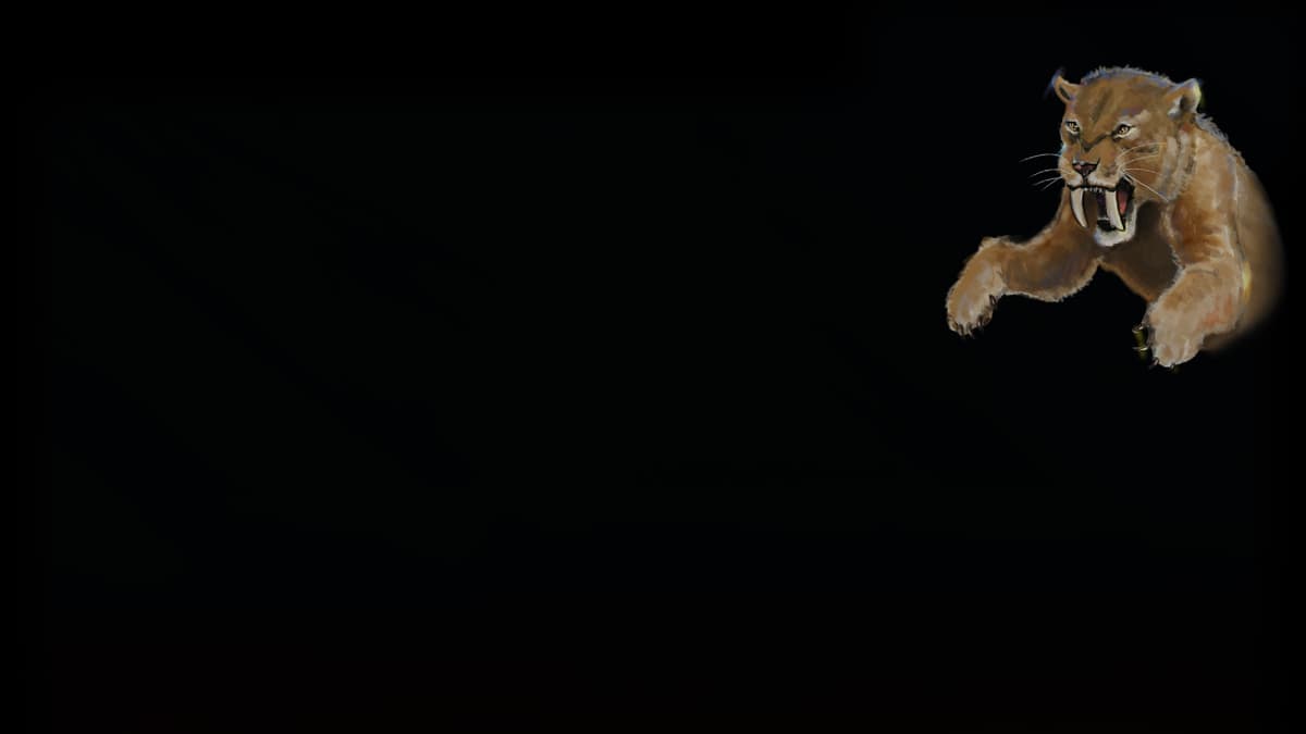 Smilodon (Profile Background)