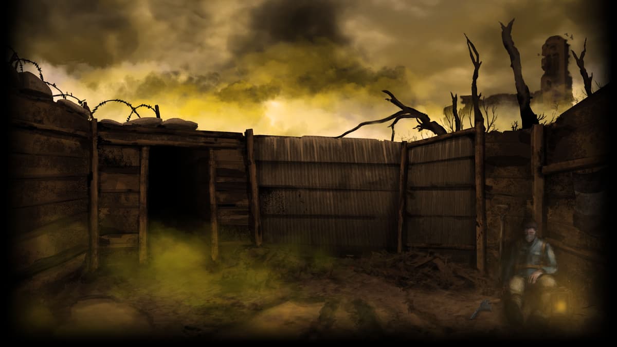 Gassed Trench