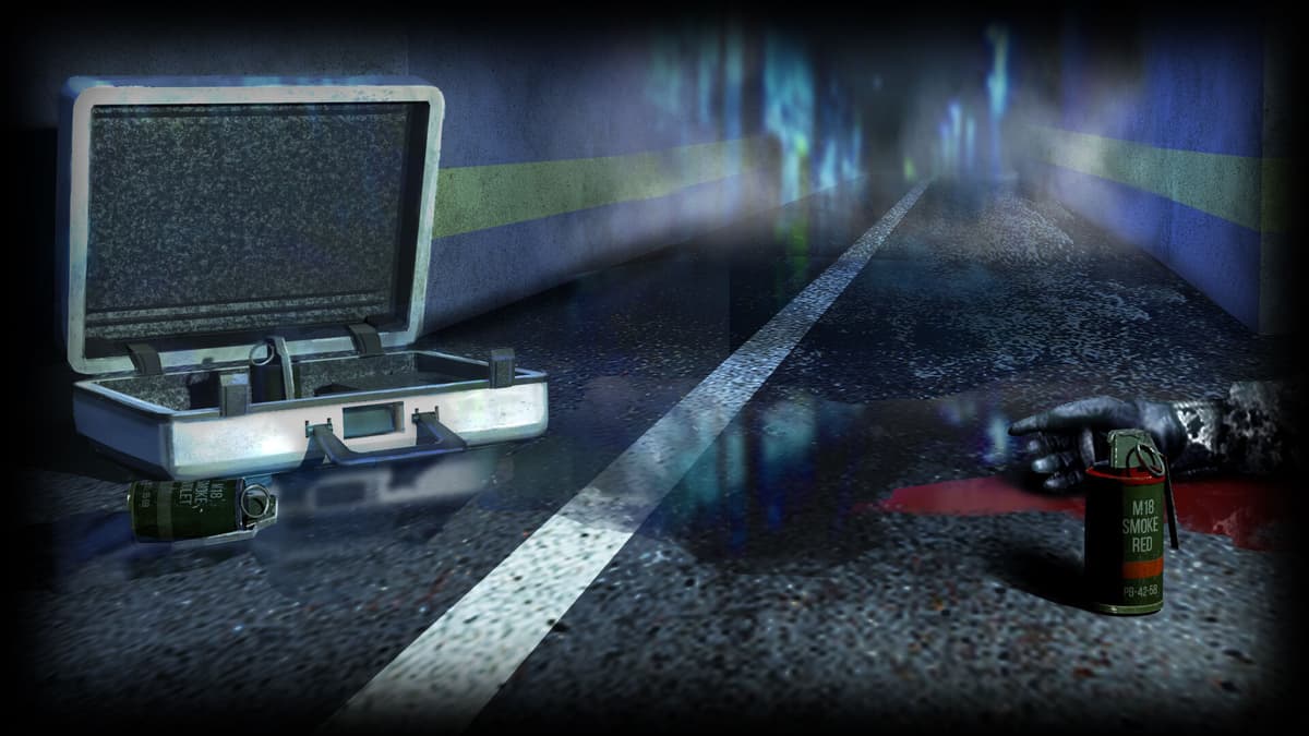 Attache case in a mission