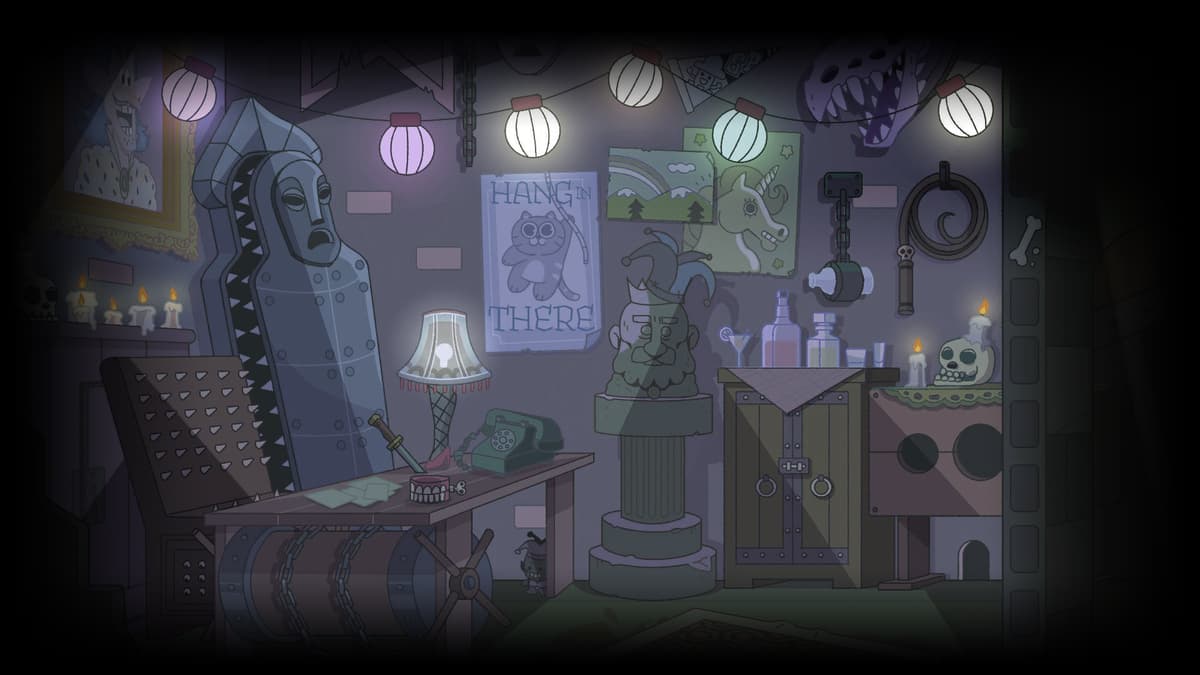 The Dungeon, AKA Jester Malcolm's Office