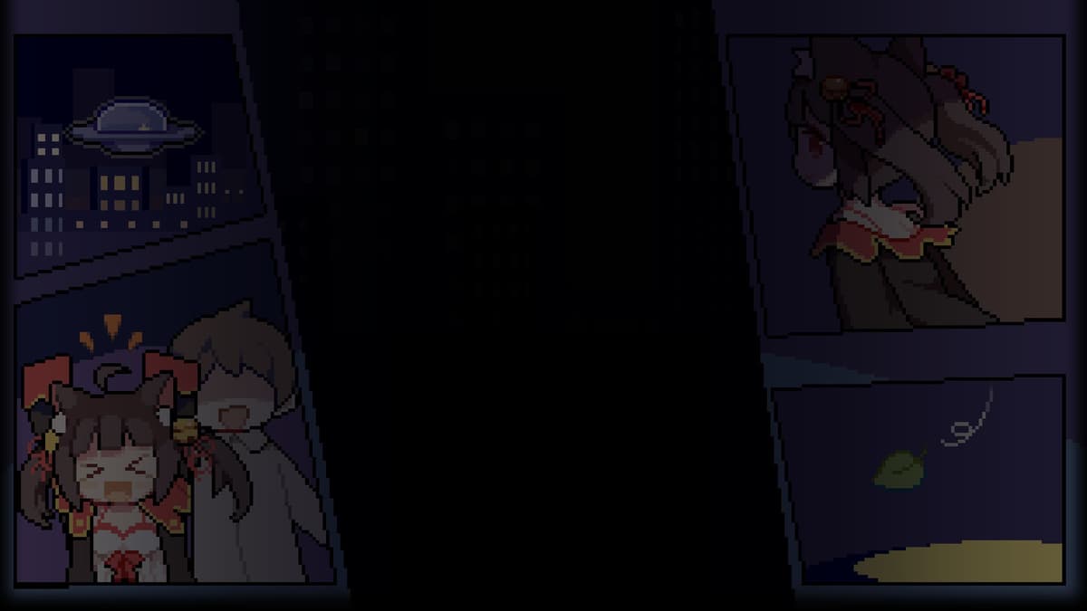 Comic bitmap cat