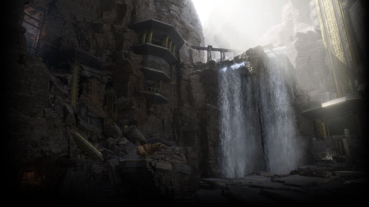 Underground Waterfall