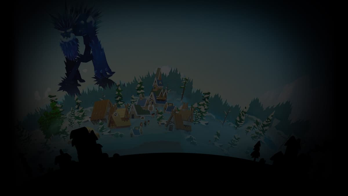 Frost landscape