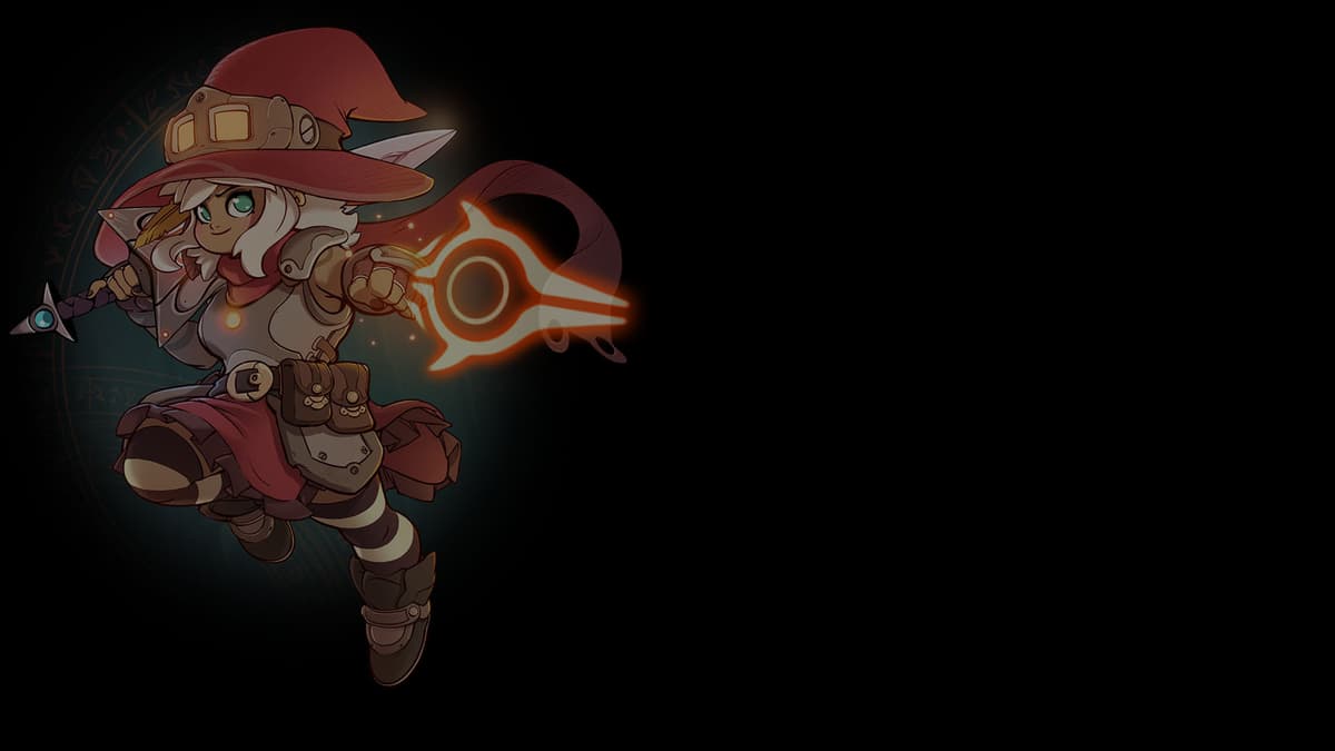 The Knight Witch background.