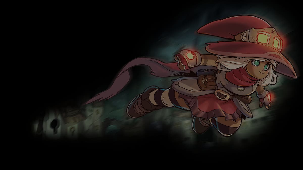 Rayne flying over Dungeonidas