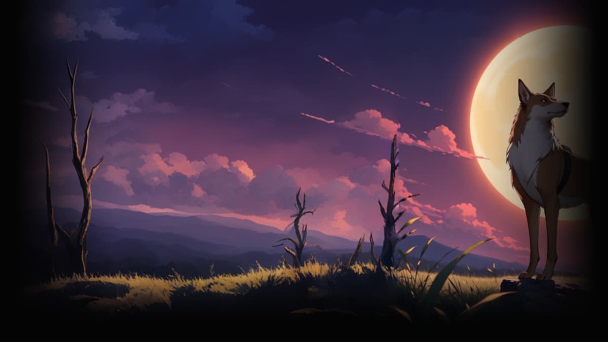 Cute Long Moon Dog