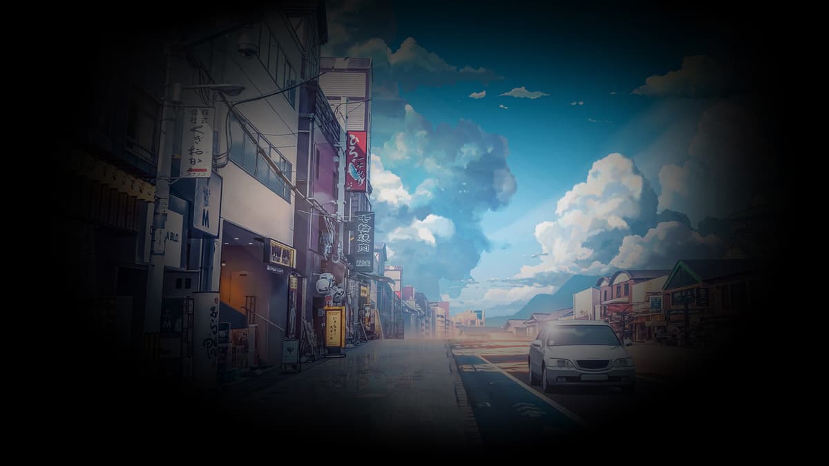 午后的商业街