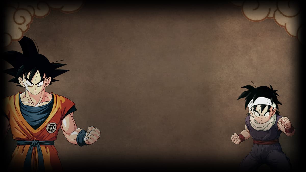 Goku and Gohan