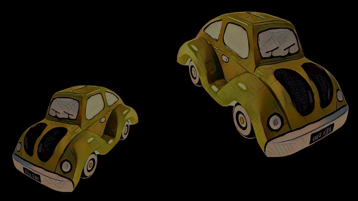 Yellow Car Piggybank