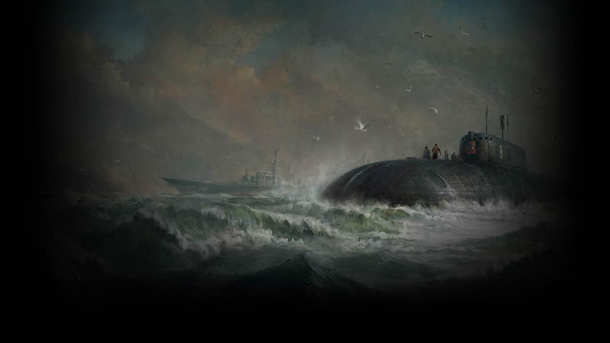 KURSK at the sea