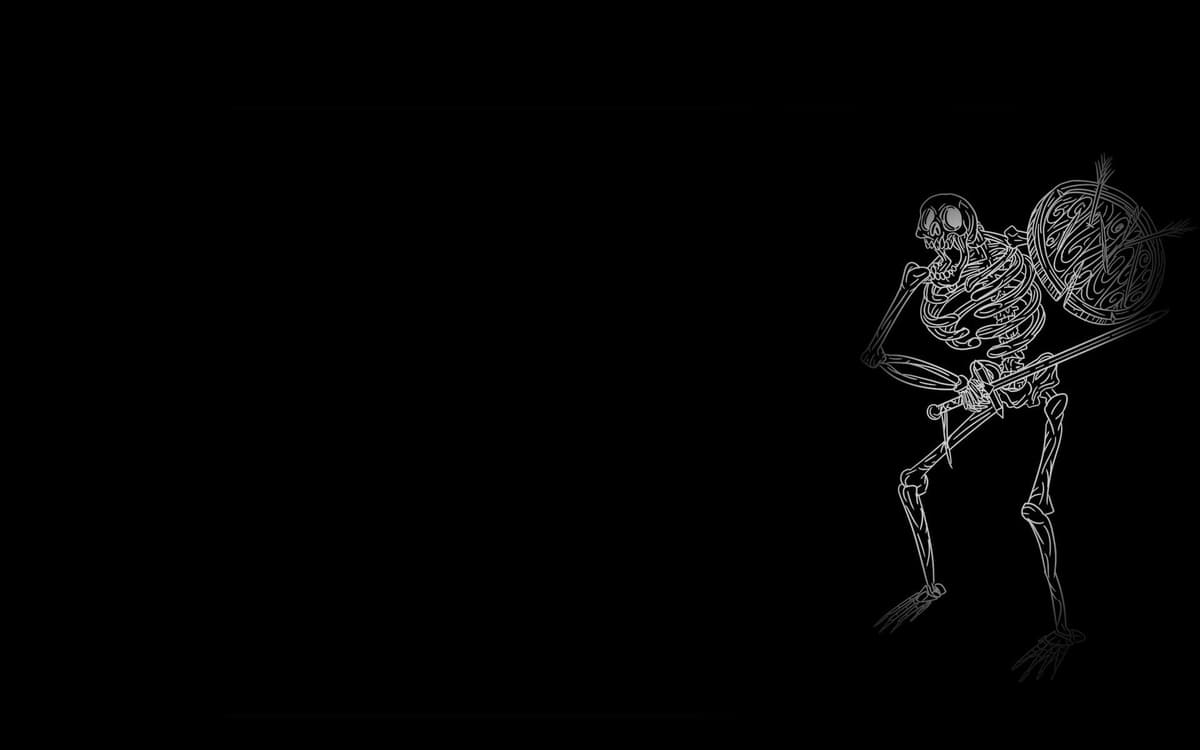 The Skeleton (Profile Background)
