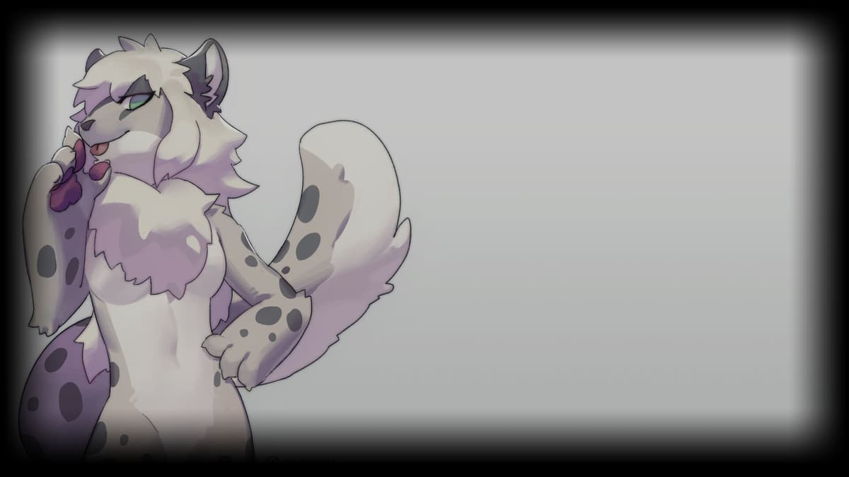 Snow leopard (Profile Background)
