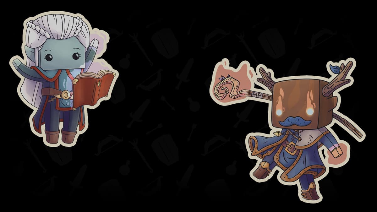 Swords 'n Magic - Caster Background