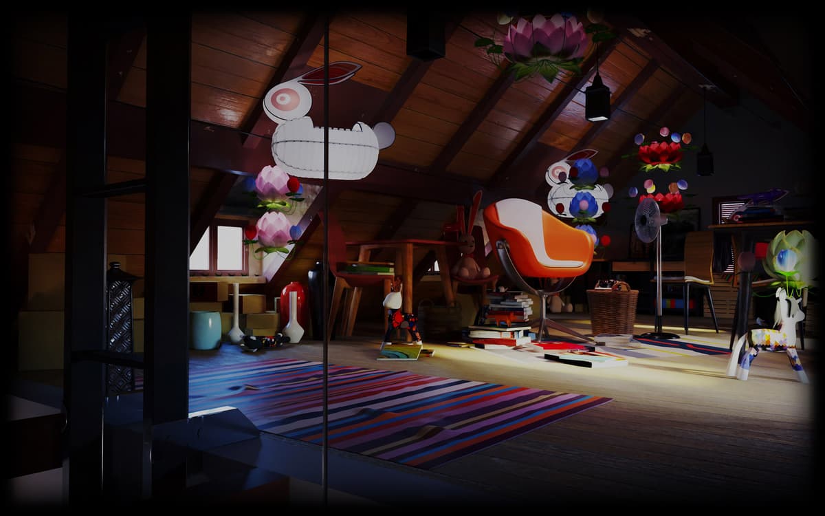 Attic of the Old Days