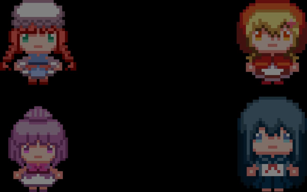 Pixel girls