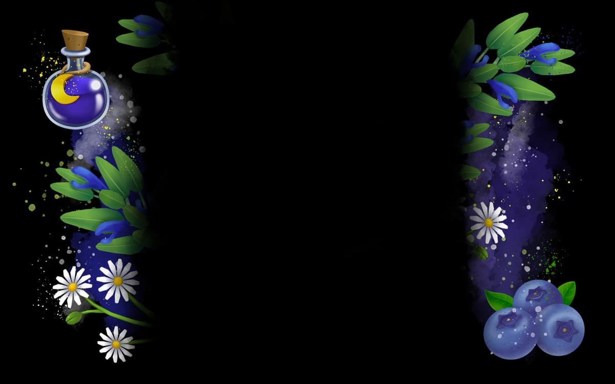 Blueberries and Potions
