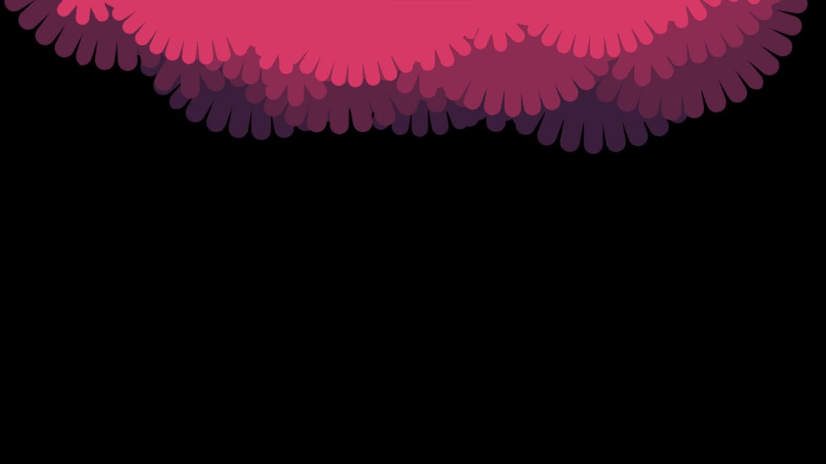 Vignettes - red background