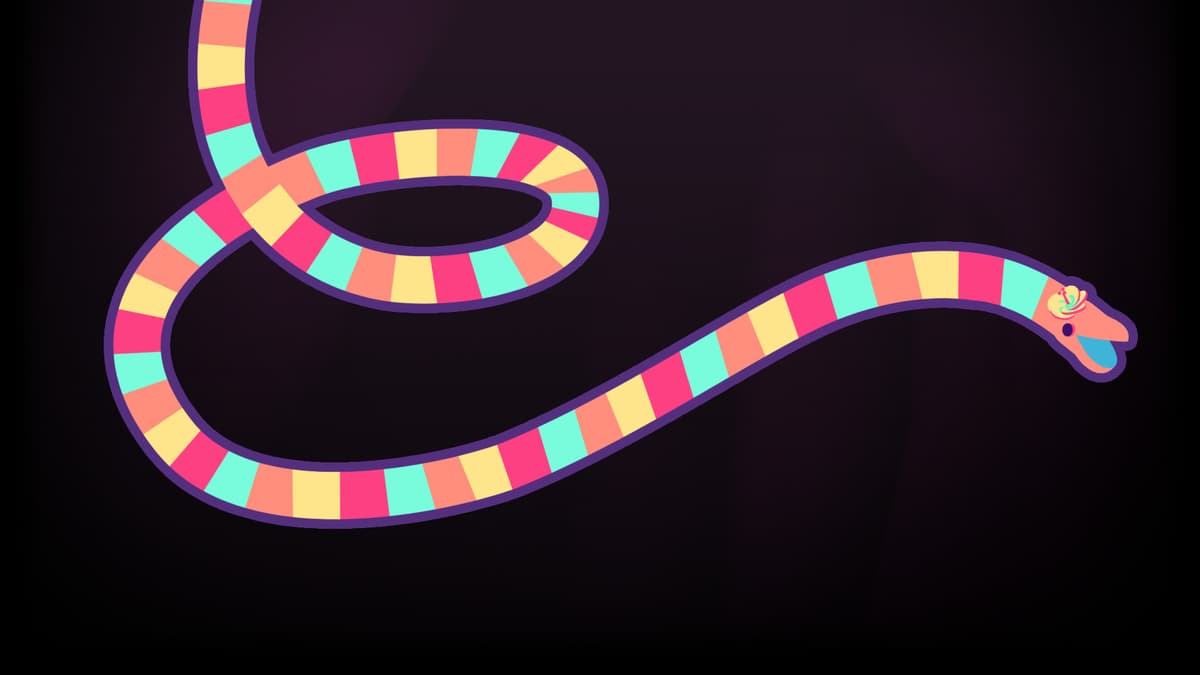 Vignettes - snake background