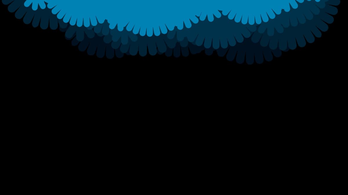 Vignettes - blue background